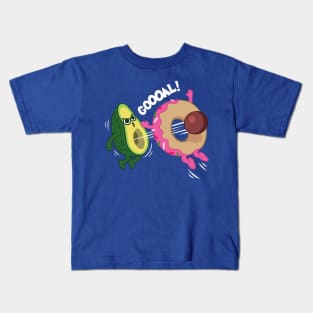 Avocado vs Donut Kids T-Shirt